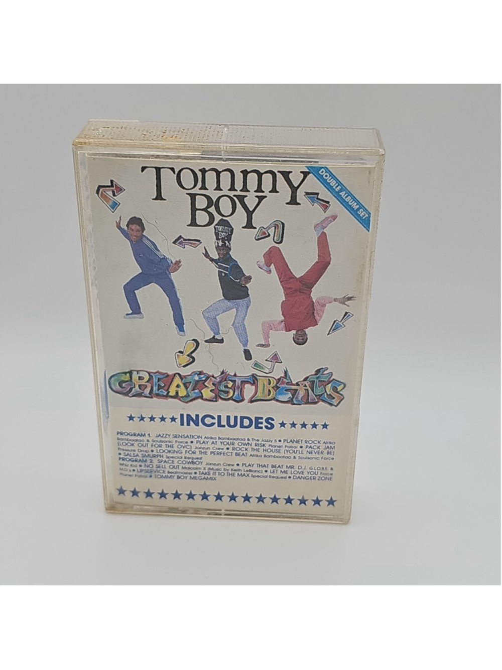 Tommy Boy Greatest Beats (Cassette Tape Double Length, 1985) TBC 1005